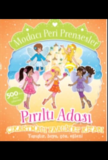 Modacı Peri Prensesler - Pırıltı Adası Çıkartmalı Faaliyet Kitabı