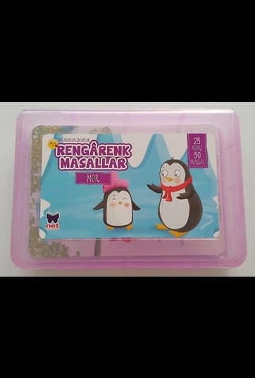 Kutulu Masallar Rengarenk Masallar (Mor)