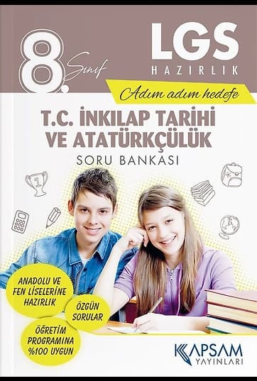2022 LGS T. C. İnkılap Tarihi ve Atatürkçülük Soru Bankası