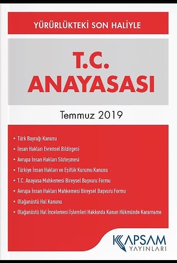 T.C. Anayasası (Cep Boy)