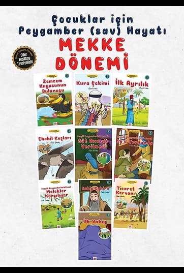 Çocuklar İçin Sevgili Peygamberimizin Hayatı Serisi (10 Kitap)