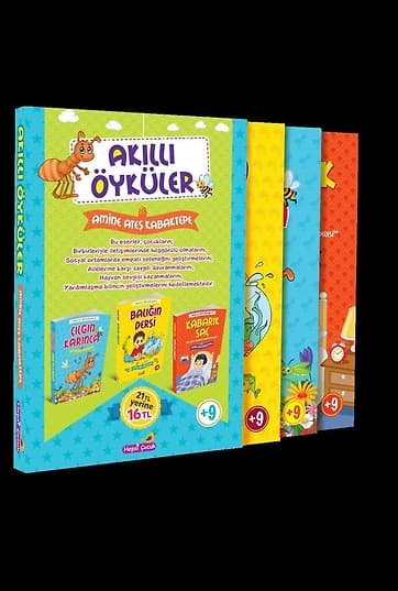 Akıllı Öyküler (3 Kitap)