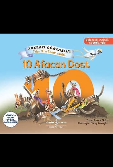 10 Afacan Dost / Saymayı Öğrenelim 1’den 10’a Kadar Sayılar