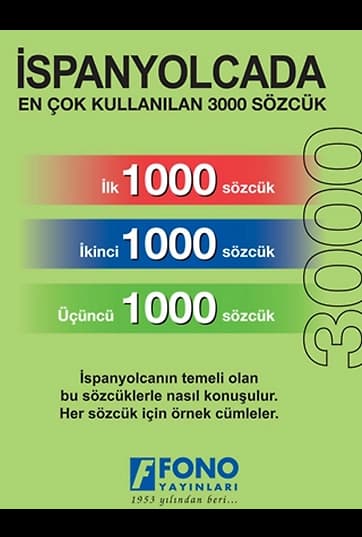 İspanyolcada En Çok Kullanilan 3000 Sözcük