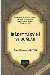 İbadet Takvimi Ve Dualar (Cep Boy)