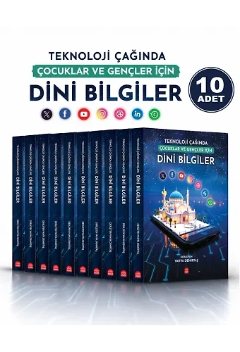 Teknoloji Çağında Çocuklar Ve Gençler İçin Dini Bilgiler (10 Adet)