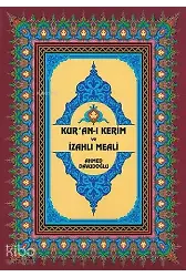 Kur'an-I Kerim Ve İzahlı Meali (Rahle Boy, Ciltli, Şamua)
