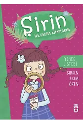 Yemek Listesi - Şirin İlk Okuma Kitaplarım 7