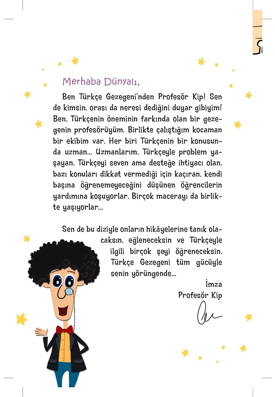 Büyüleyici Misketin Peşinde - Profesör Kip İle Türkçe 2 – Sayfa 1