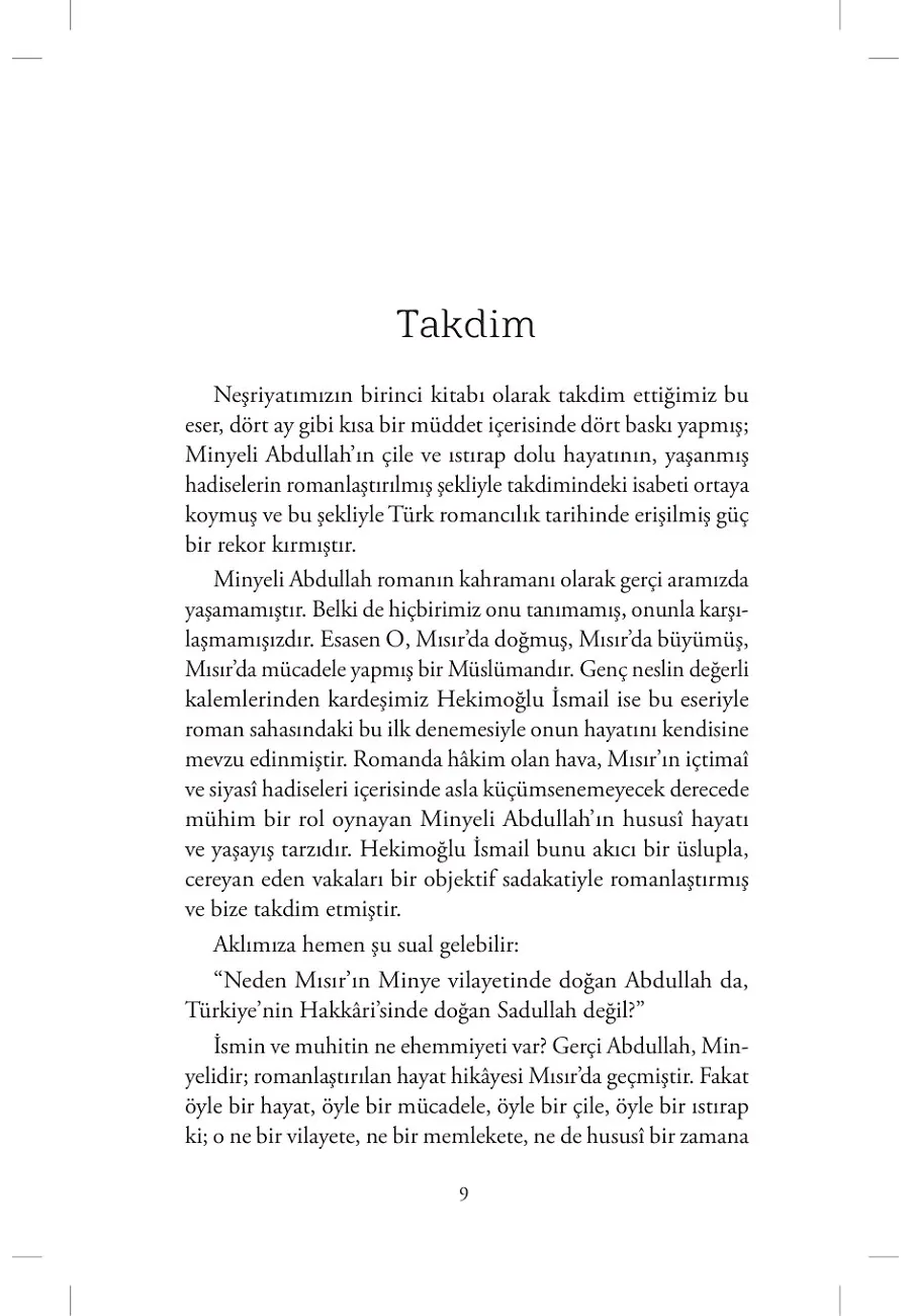 Minyeli Abdullah (Bez Ciltli) – Sayfa 3