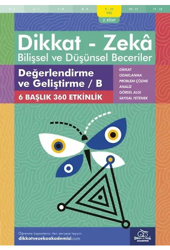 Değerlendirme Ve Geliştirme / B (9 - 10 Yaş) - Dikkat Zeka