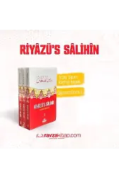 Riyazü's Salihin (3 Cilt Takım Küçük Boy-İthal Kağıt-Ciltsiz)