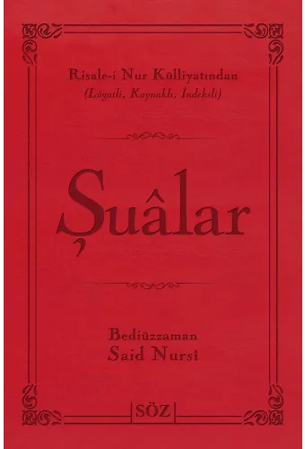 Şualar (Şamua, İki Renk, İthal Termo Deri Cilt Büyük Boy)